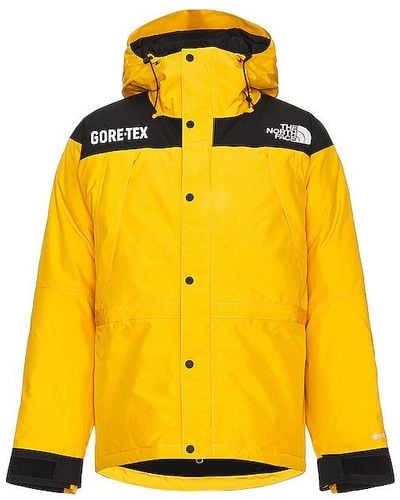 The North Face S Gtx Mountain Guide Insulated Jacket - Yellow