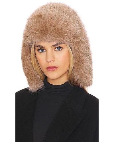 8 Other Reasons Trapper Faux Fur Hat - White