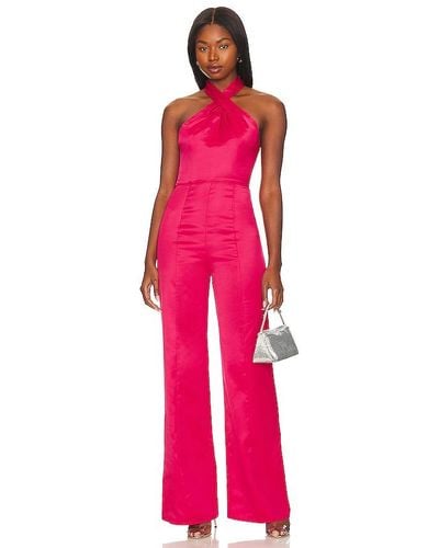 Lovers + Friends Haven Jumpsuit - Red