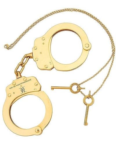 Kiki de Montparnasse Gold Handcuffs - Metallic