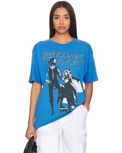 Daydreamer Fleetwood Mac Rumors Tシャツドレス - ブルー