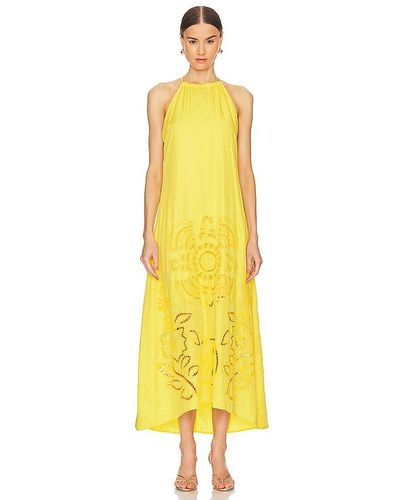 MISA Los Angles Alejandra Dress - Yellow