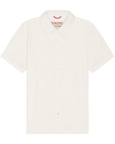 Iron & Resin Terry Shirt - White