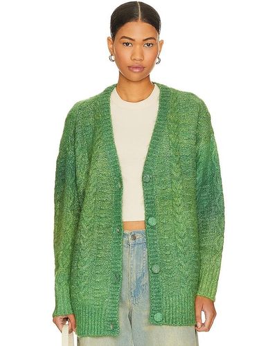 Daydreamer Ombre Cardigan - Green