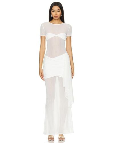 Nbd X Bridget Sera Maxi Dress - White