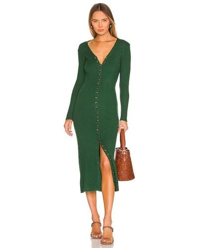 LPA Kavala Sweater Dress - Green