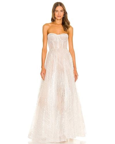 Bronx and Banco Mademoiselle Bridal Gown - White