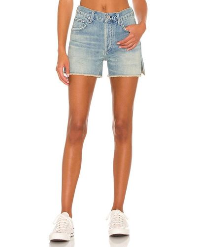 Citizens of Humanity Corey Premium Vintage Relaxed Short - Blue