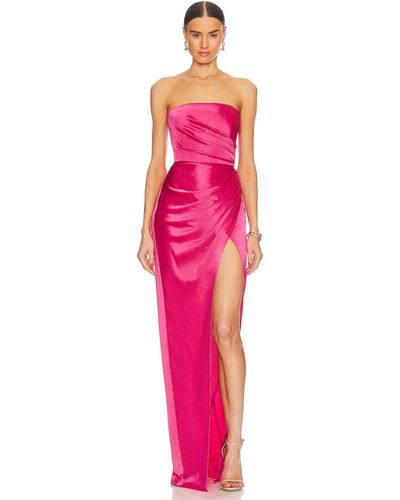 SAU LEE Priyanka ドレス - ピンク