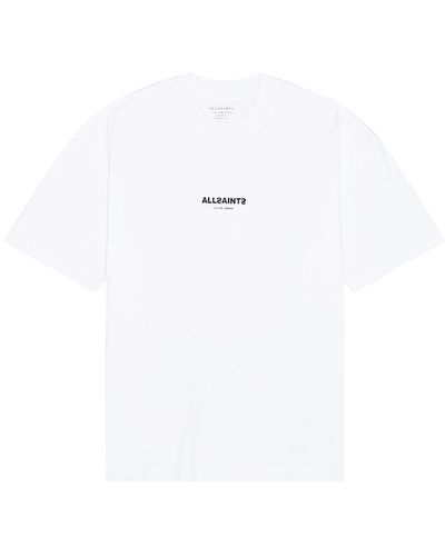 AllSaints Subverse Tシャツ - ホワイト