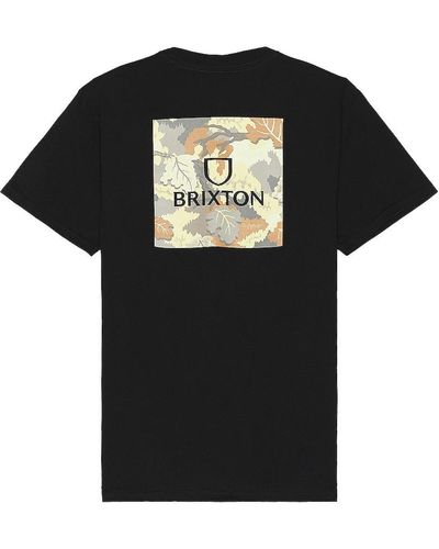 Brixton Tシャツ - ブラック