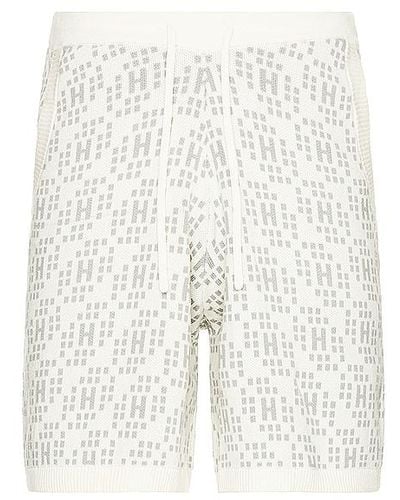 Honor The Gift A-spring h knit short - Blanco