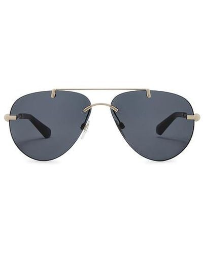Burberry Aviator Sunglasses - Blue