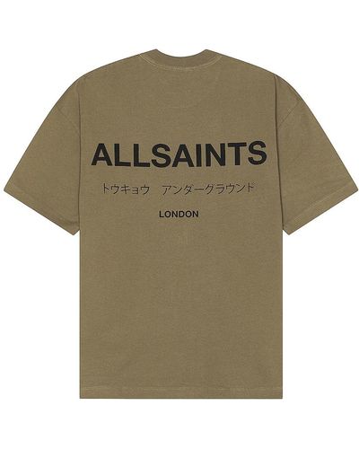 AllSaints Tシャツ - グリーン