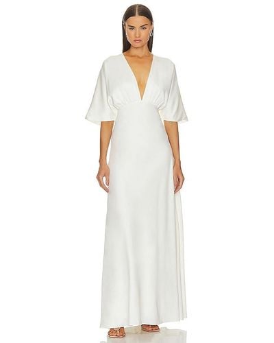 Lovers + Friends Camille Gown - White