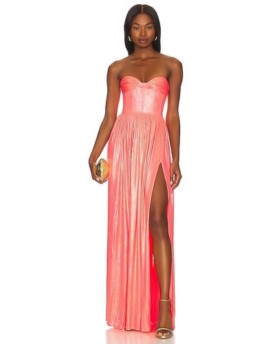 Bronx and Banco Florence Strapless Gown - Red