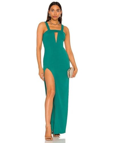 Katie May Take The Plunge Gown - Green