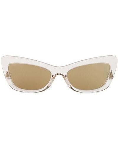 Dolce & Gabbana Cat Eye Sunglasses - White