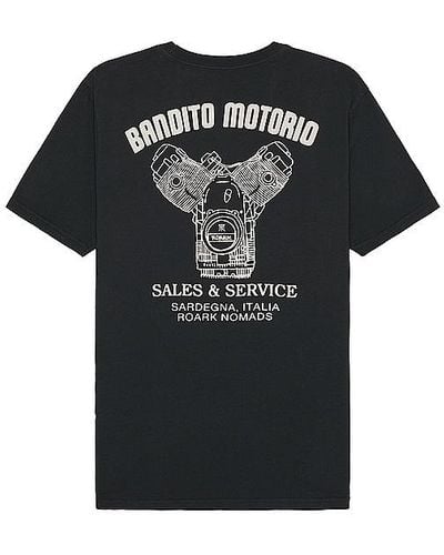 Roark Camiseta bandito motorio - Negro