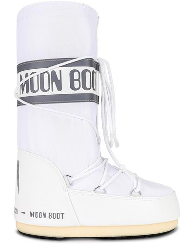 Moon Boot Icon Nylon ブーツ - ホワイト