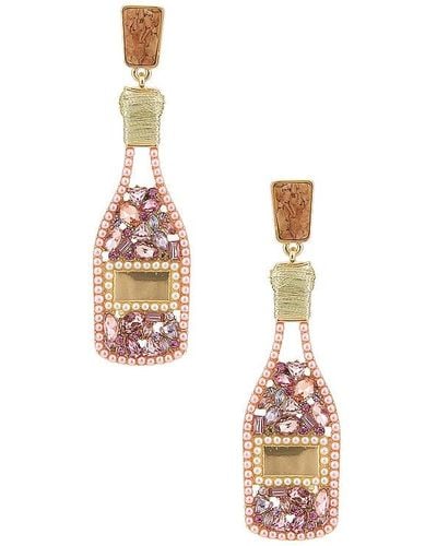 BaubleBar Rose All Day Earrings - White