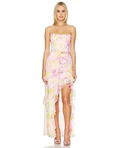 Amanda Uprichard Magnolia Dress - Natural