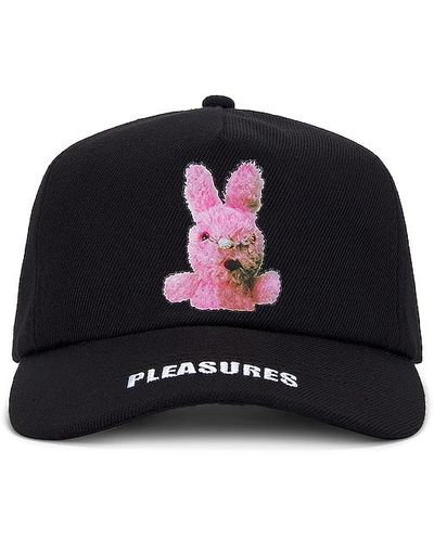 Pleasures X Sonic Youth Bunny Snapback Hat - Black