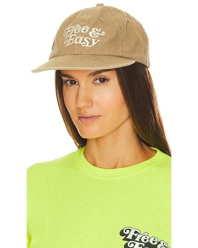 Free & Easy Washed Hat - Green