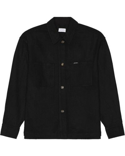 Saturdays NYC Driessen Overshirt in Black for Men | Lyst