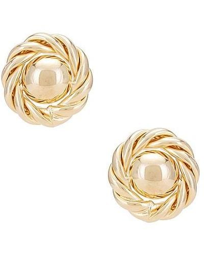 Jordan Road Jewelry Coco Earrings - Metallic