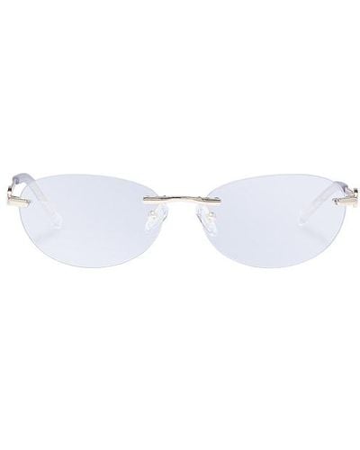 Le Specs Gafas de sol slinky - Blanco