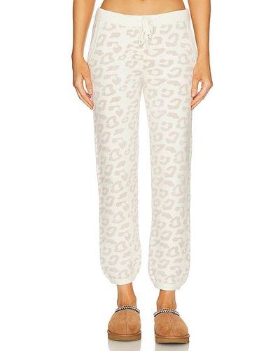 Barefoot Dreams Cozychic Ultra Lite Track Pant - White