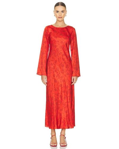 Kitri Keira Maxi Dress - Red