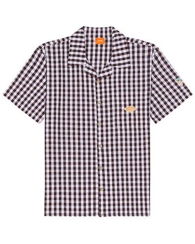 Carrots Badge Button Up - Brown