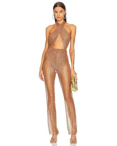 Michael Costello JUMPSUIT YASMIN - Weiß