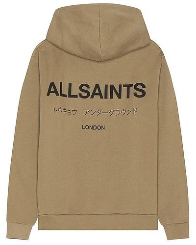 AllSaints SWEAT À CAPUCHE - Neutre