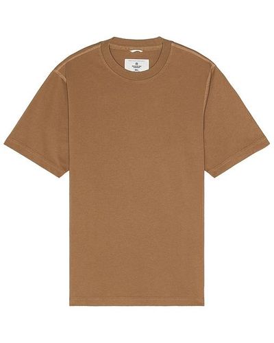 Reigning Champ Midweight Jersey Classic T-shirt - Brown