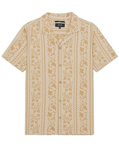 Roark Gonzo Short Sleeve Shirt - Natural