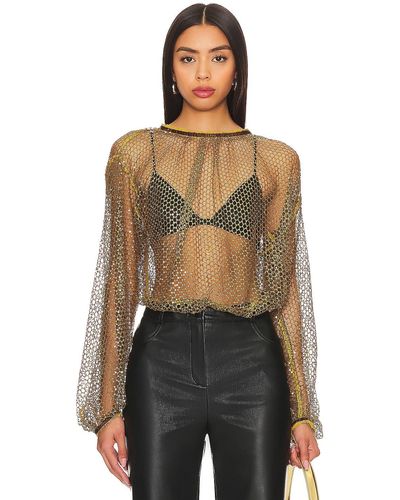 Free People Sparks Fly トップ - グリーン