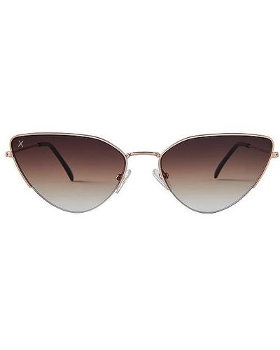 dime optics Fairfax Sunglasses - Brown