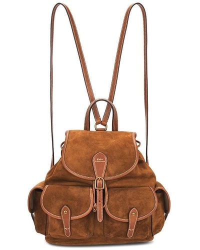 Polo Ralph Lauren Medium Backpack - Brown