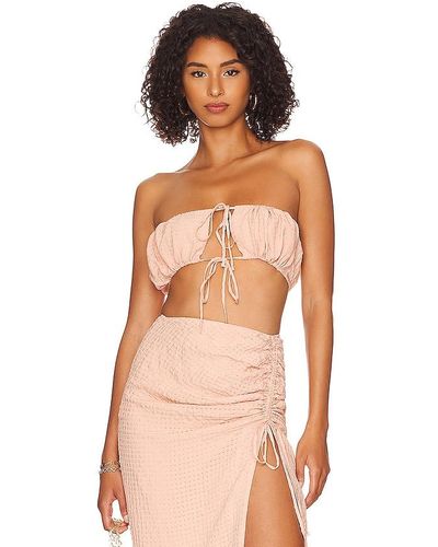 MAJORELLE Nikita Crop Top - Pink