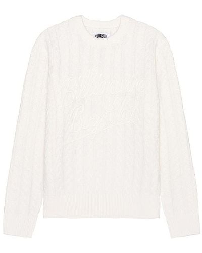 BBCICECREAM Signature Sweater - White