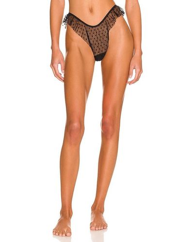 Only Hearts Butterfly Brief - Black
