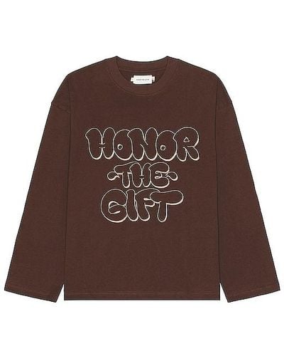 Honor The Gift Amp'd Up Tee - Brown