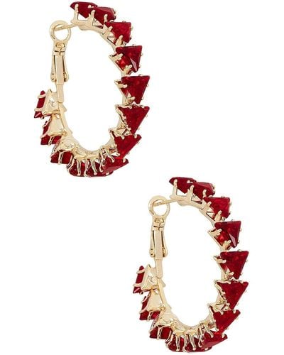 8 Other Reasons Ruby Hoops - レッド