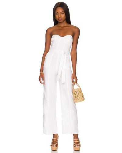 Lovers + Friends Steph Jumpsuit - White