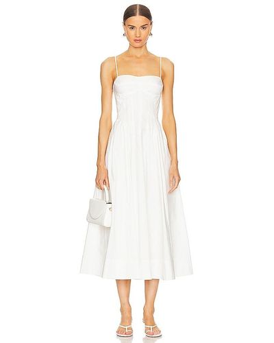 Jonathan Simkhai Kittiya Midi Dress - White