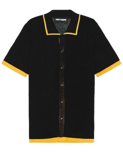 DOUBLE RAINBOUU Knit Shirt - Black