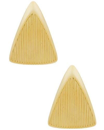 Elizabeth Cole Bermuda Earrings - Yellow
